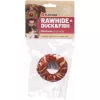 Flamingo Rawhide Ring Gabonamentes Jutalomfalat Kutyáknak (Kacsa és Hal) (7 cm) - 45 g