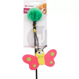 Flamingo Macskapeca Lepkével Játék Macskáknak