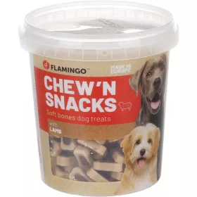   Flamingo Chew'n Snacks Soft Bones Jutalomfalat Kutyáknak (Bárány) - 500 g
