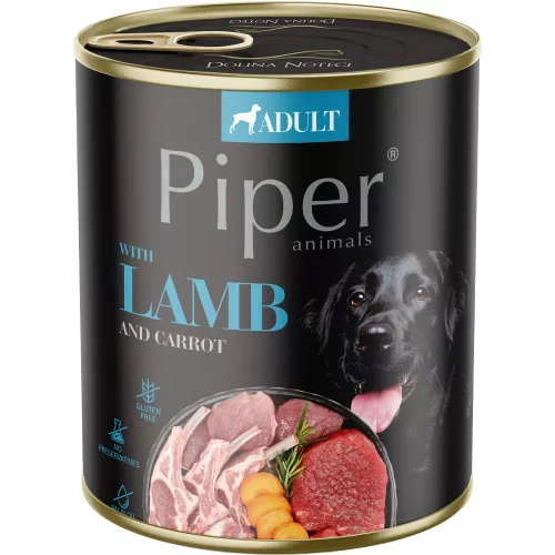 Piper Adult Konzerv Kutyáknak (Bárány és Répa) - 800 g