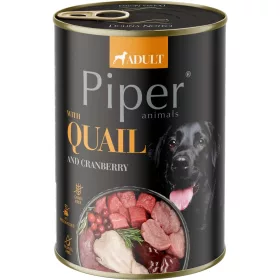   Piper Adult Gabonamentes Konzerv Kutyáknak (Fürj és Áfonya) - 400 g