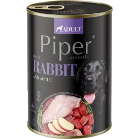   Piper Adult Gabonamentes Konzerv Kutyáknak (Nyúl és Alma) - 400 g