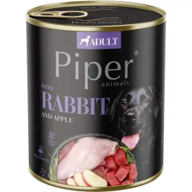   Piper Adult Gabonamentes Konzerv Kutyáknak (Nyúl és Alma) - 800 g