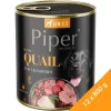 Piper Adult Gabonamentes Konzerv Kutyáknak (Fürj és Áfonya) - 12x800 g