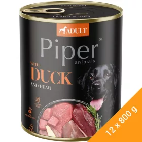 Piper Adult Konzerv Kutyáknak (Kacsa és Körte) - 12x800 g