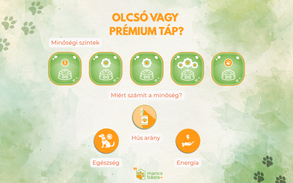 Milyen kutyatápot válassz minőség szerint? – Teljes összehasonlítás gazdiknak