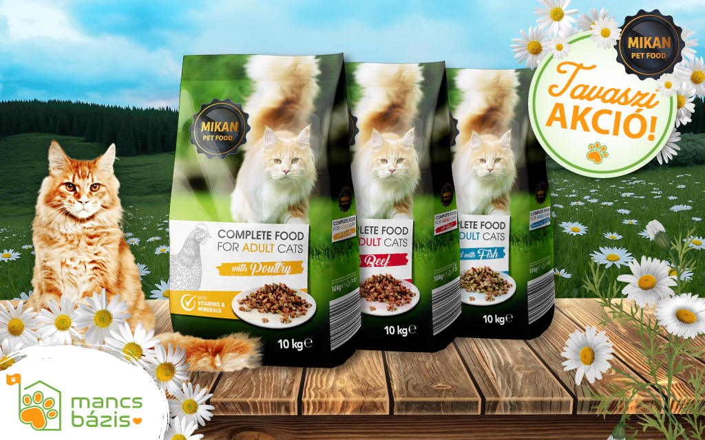Mikan Cat Adult – Megbízható minőség gondoskodó macskagazdiknak, elérhető áron